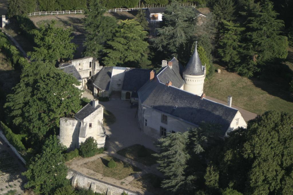 Bed and Breakfast Château de la Roche Martel à Roiffé Extérieur photo